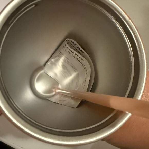 Starbucks 2024 Terracotta Recycled Stainless Steel Triangle Tumbler 24oz - Picture 8 of 8